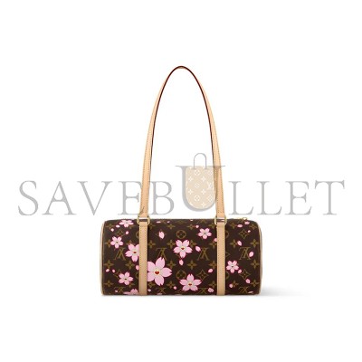 LOUIS VUITTON MURAKAMI LV X TAKASHI MURAKAMI PAPILLON CHERRY BLOSSOM M13097 (27*13*11cm) 